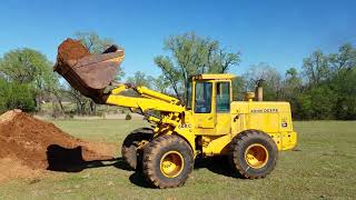 John Deere 644C Wheel Loader, BigIron Online Auction,  June 6, 2018