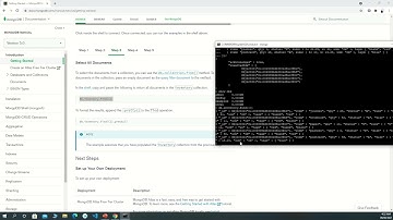 MongoDB 5.0.2 quick start how to use