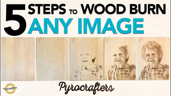 How to Transfer Woodburning Patterns [3 Techniques] 