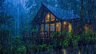 Rain Sounds for Sleeping - Heavy Rain and Thunder for Deep Sleep, Relaxation, Stress Relief