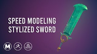 How To Make a Stylized Sword in Autodesk Maya, Zbrush and Substance Painter