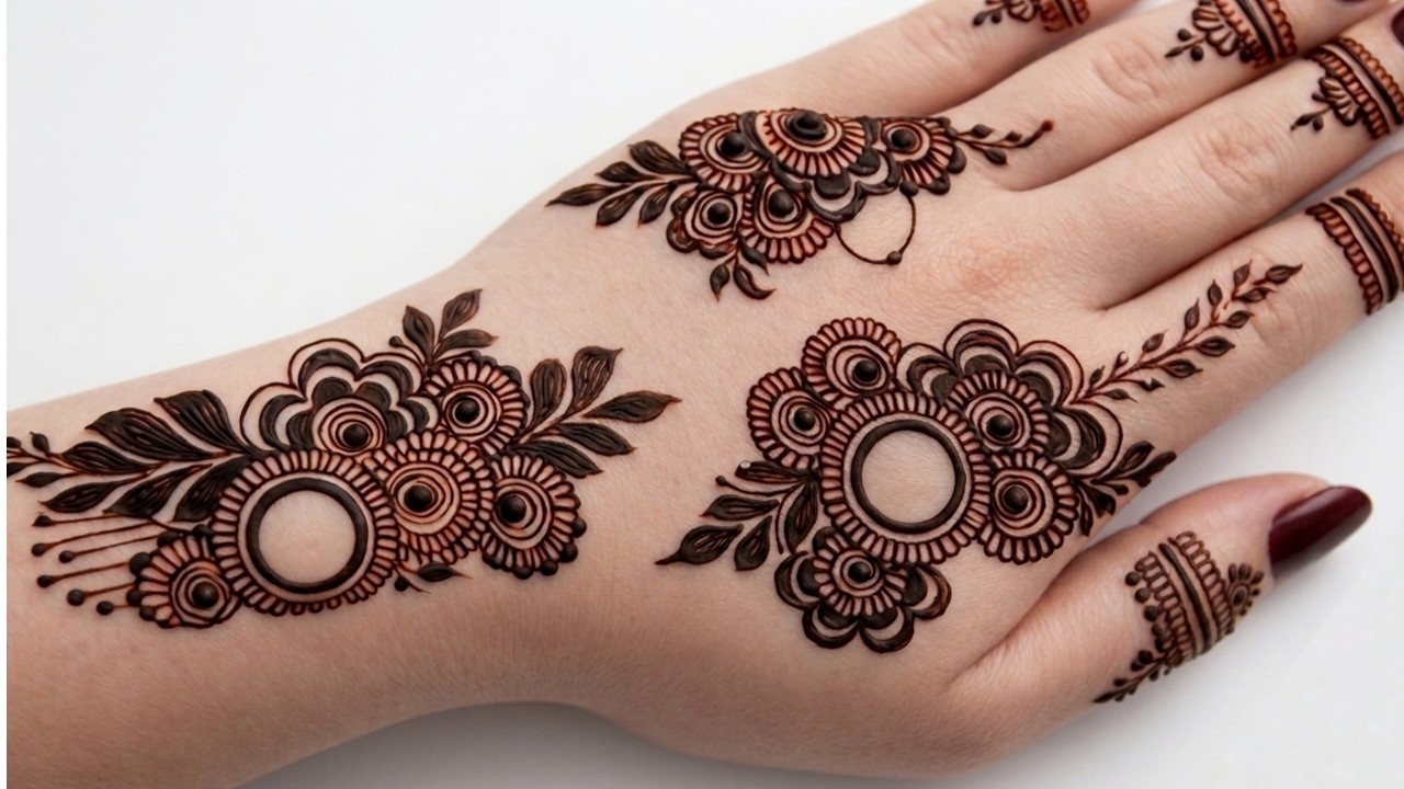 Elegant Bridal Mehndi Design | Arabic & Modern Henna Design for Weddings | Beautiful Mehndi Art 2026