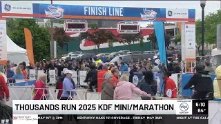 Thousands run KDF Mini/Marathon Saturday morning
