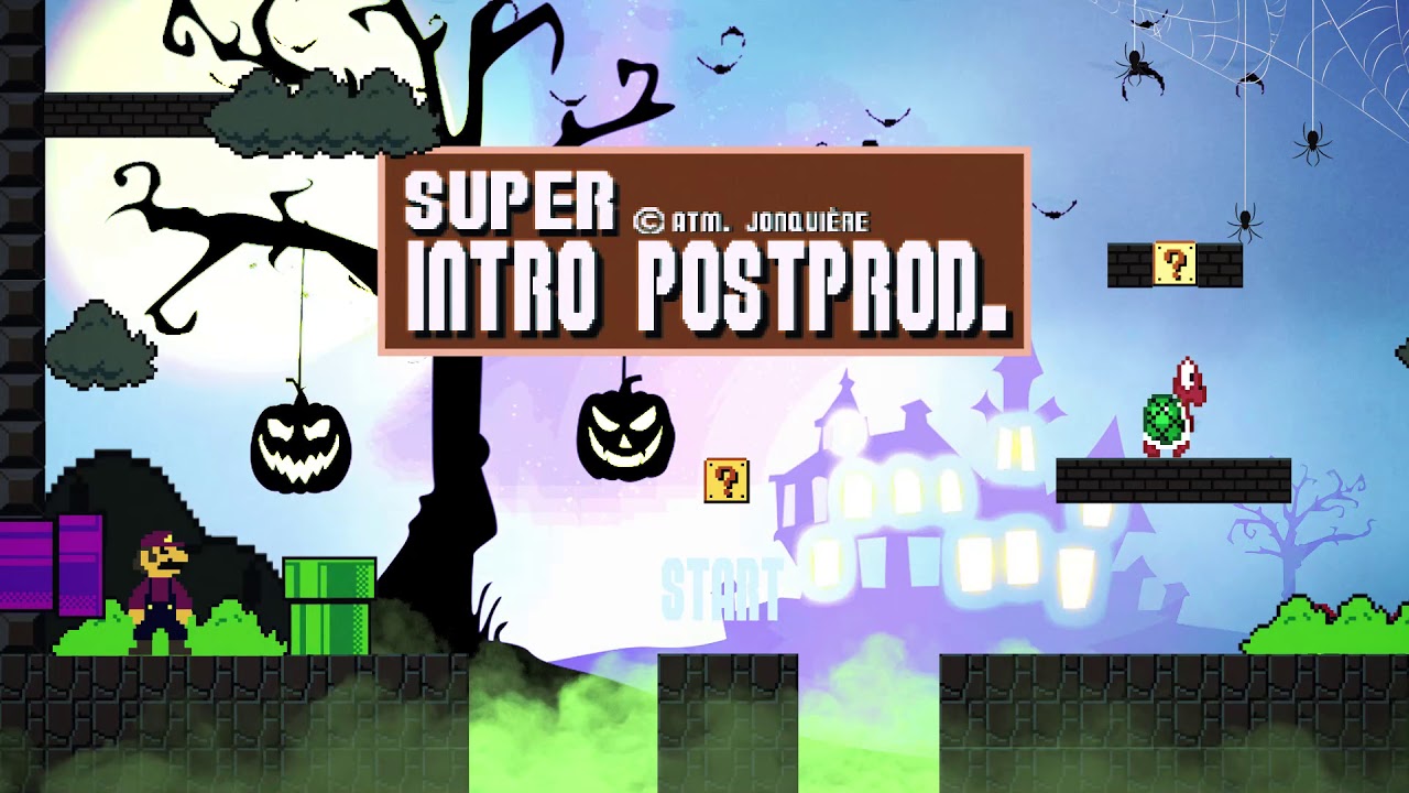 Super Mario -Motion design animation - YouTube