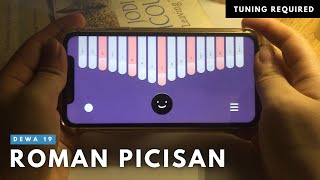 ROMAN PICISAN - Dewa 19 | Aplikasi Kalimba Cover With Tabs by My Spring Lullaby screenshot 1