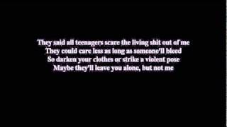 chemical romance teenagers [Lyrics]