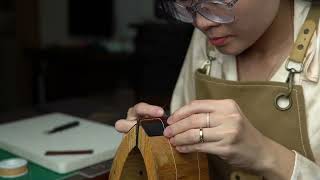 I Hand-Stitched This Leather Watch Strap From Start to Finish | No Cuts!