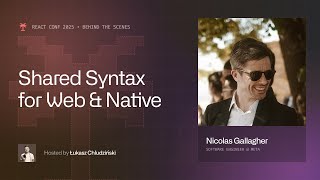 React Strict DOM: Nicolas Gallagher on Writing Once for Web & Native