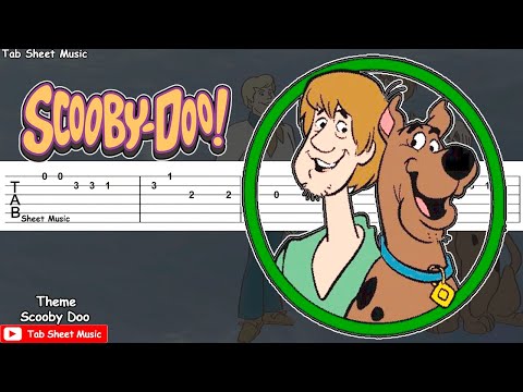 Scooby Doo, Where Are You - Theme Guitar Tutorial