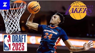 Lakers Select Maxwell Lewis With The 40th Pick | NBA Draft 2023