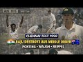 RAJU DESTROYS AUSTRALIA MIDDLE ORDER 🔥| REIFFEL PONTING • WAUGH • | CHENNAI TEST 1998
