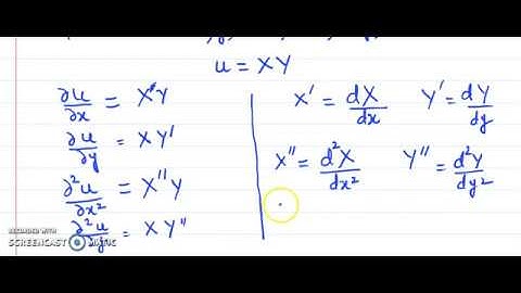 Method of separation of variables to solve PDE