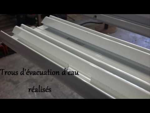 Fabrication d'un dormant