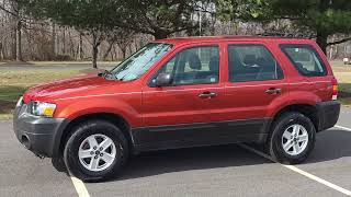4K Review  2007 Ford Escape 4WD 5-Speed Manual  Virtual Test-Drive & Walk-around