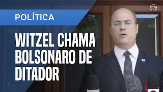 WITZEL CLASSIFICA OPERAÇÃO DA PF COMO PERSEGUIÇÃO E CHAMA BOLSONARO DE DITADOR WITZEL CLASSIFICA OPERAÇÃO DA PF COMO PERSEGUIÇÃO E CHAMA BOLSONARO DE DITADOR