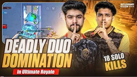 THIS IS HOW WE DOMINATED IN THE MOST INTENSE ULTIMATE ROYALE LOBBY _ 29 KILLS DEADLY DUO