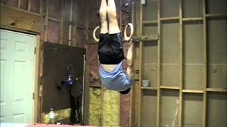 Gymnastics Ring Strength - Front Lever Training