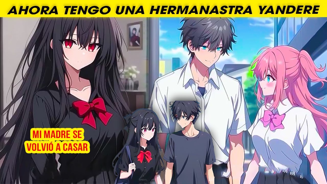 Mi MADRE se VOLVIÓ A CASAR y ahora tengo una HERMANASTRA YANDERE | Aventura Cómic