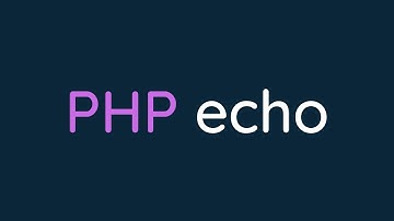 PHP ECHO