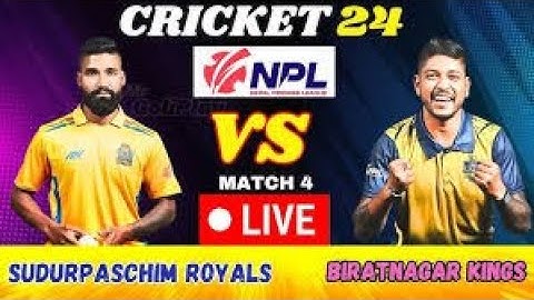 SUDURPASCHIM ROYALS VS BIRATNAGAR KINGS || Siddhartha Bank Nepal Premier League
