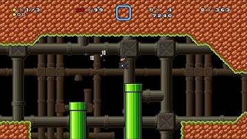 Super Mario Bros. X (SMBX2) Beta 5.2 Custom Level - Ninja