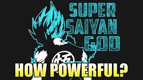 Is Super Saiyan God stronger than blue?
