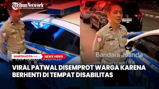 Viral Patwal Disemprot Warga Karena Berhenti di Tempat Disabilitas