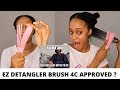 I TRIED THE VIRAL INSTAGRAM BRUSH | EZ DETANGLER BRUSH 4C HAIR APPROVED?