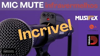 D'ADDARIO MIC MUTE - Turn the microphone on and off with an infrared sensor, without any switch.