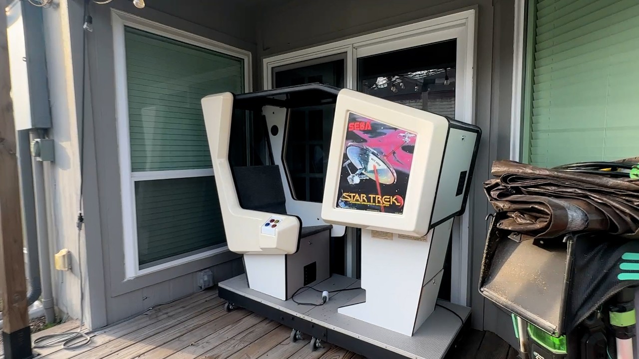Part 4: 1982 SEGA Star Trek Cockpit Arcade Game Rescue