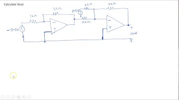 Example 1: Cascaded Op Amp circuit