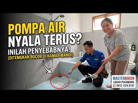 Solusi Pompa Pendorong Mati-Nyala Sendiri | Penanganan Pipa Bocor Pekanbaru