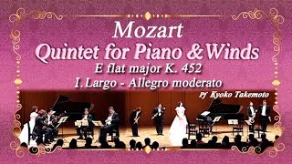 モーツァルト : ピアノ五重奏曲 変ホ長調 K452 (木管四重奏(オーボエ、クラリネット、ホルン、ファゴット)、ピアノ) ヘンレ出版 五重奏曲 変ホ長調 K.452(モーツァルト)(ピアノ、オーボエ
