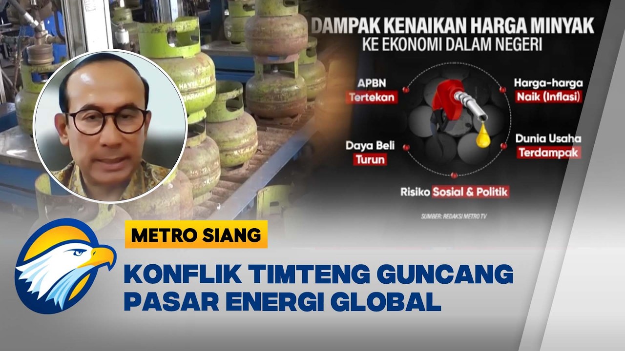 Selat Hormuz Ditutup, Harga Minyak Dunia Naik Tajam - [Metro Siang]