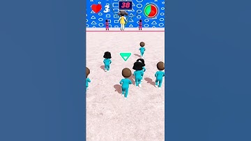 오징어 게임 런 챌린지 영상 || squid game 2 ᱮᱦg #squidgame2 #youtubeshorts #shorts #gaming #games