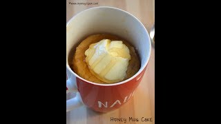 Honey Mug Cake - Microwave Cake