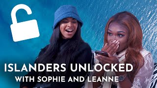 ‘Connor's got some competition!’ Love Island’s Sophie and & Leanne unlock their phones