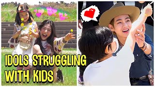 Kpop Idols Struggling With Kids