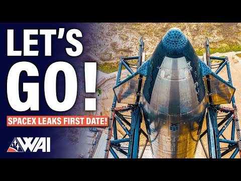 SpaceX Starship Launch Date Leaked! SOONER than you might think!