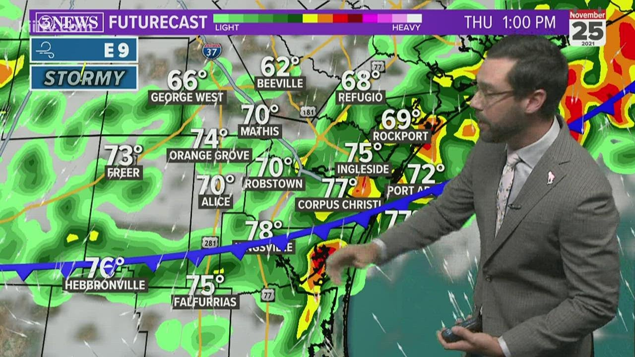 Alan Holt KIII South Texas Weather Forecast 11252021 YouTube