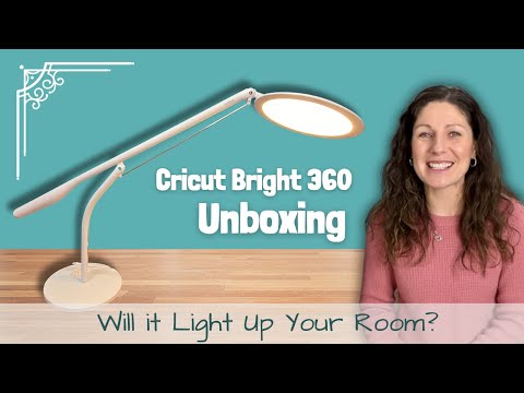 Meet the Bright 360 - the ultimate Craft Lamp from Cricut - Diary of a  Quilter - a quilt blog