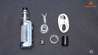 Unboxing of Geekvape Max100 (Aegis Max 2) 100W Kit