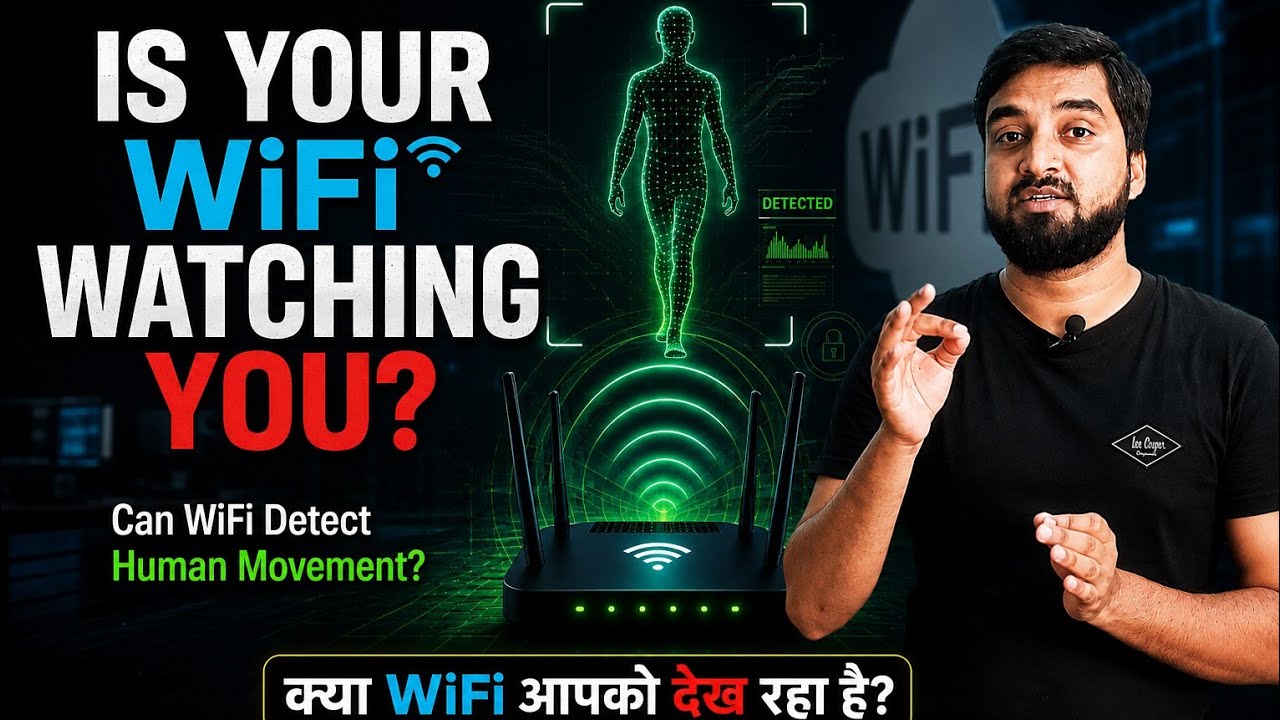 How WiFi Sees Through Walls: Movement Detection, Privacy & Future Technology | W Academy | Hindi