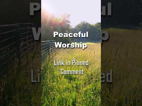 Peaceful Worship Music with Ambient Nature Sounds - Build My Life #worshipguitar