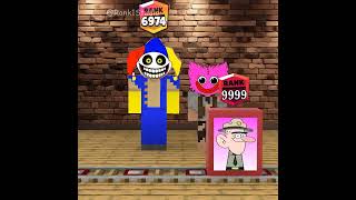 Sprunki Prototype And Sprunki Kissy Missy Compete To Guess The Character In The Box