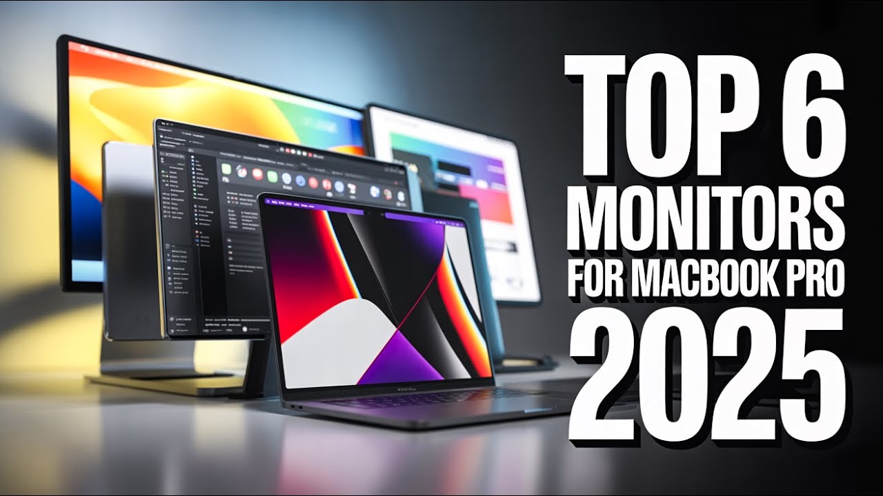 Top 6 Best Monitors For Macbook Pro 2026! - YouTube