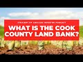 What is the Cook County Land Bank Authority?
