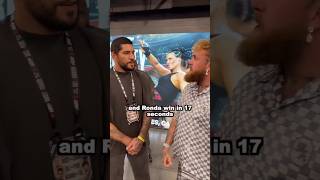 Alex Pereira comes face-to-face with Jake Paul 😳👀