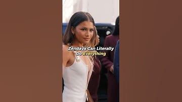 No Way She Can Do EVERYTHING… But Zendaya DID 🤯🔥 #zendaya