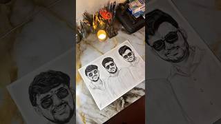 3 brother in one frame ❤️🔥#art #drawing #shortsfeed